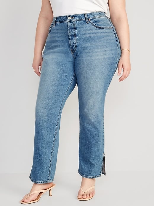 I'm plus size and tried on Old Navy jeans – see what looked incredible and  which styles went halfway up my legs
