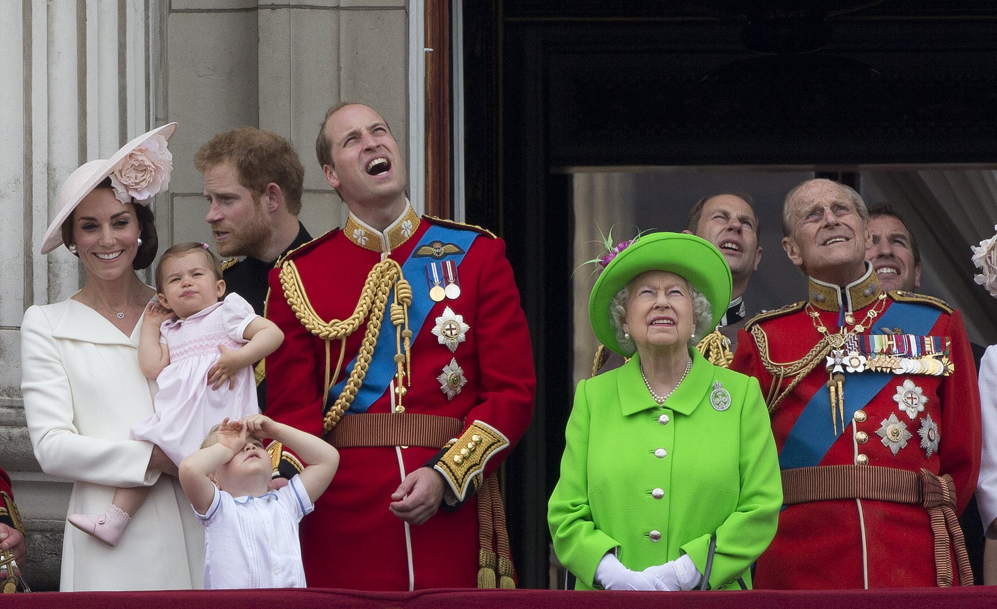 The Royals At Trooping The Colour 2016 Pictures Popsugar Celebrity