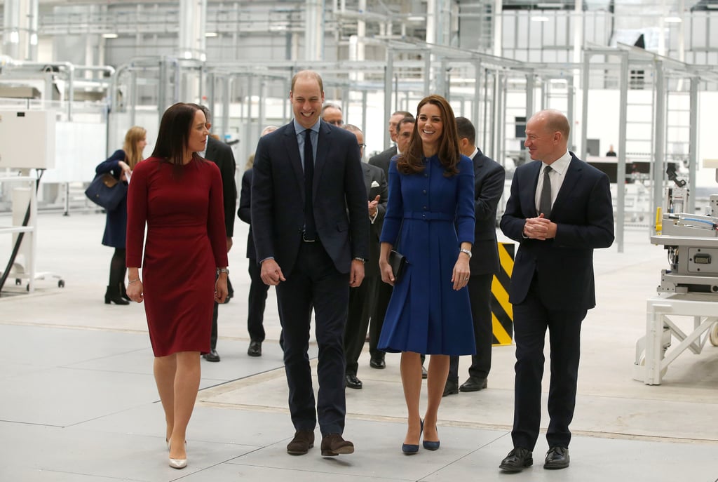 Prince William and Kate Middleton in South Yorkshire 2018