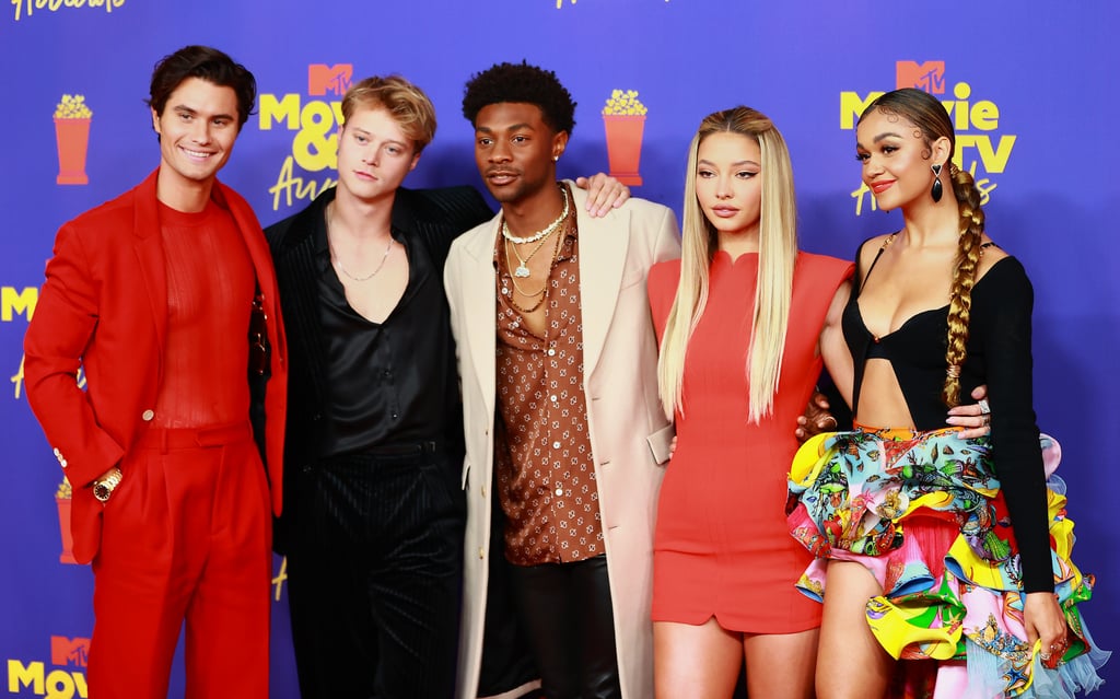 Madison Bailey's Starfish Versace Skirt at the MTV Awards