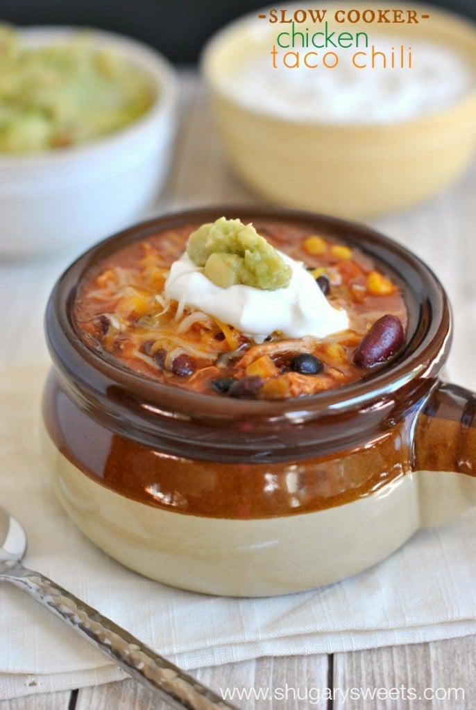 Chicken Taco Chili KidFriendly Slow Cooker Soup POPSUGAR Family Photo 4