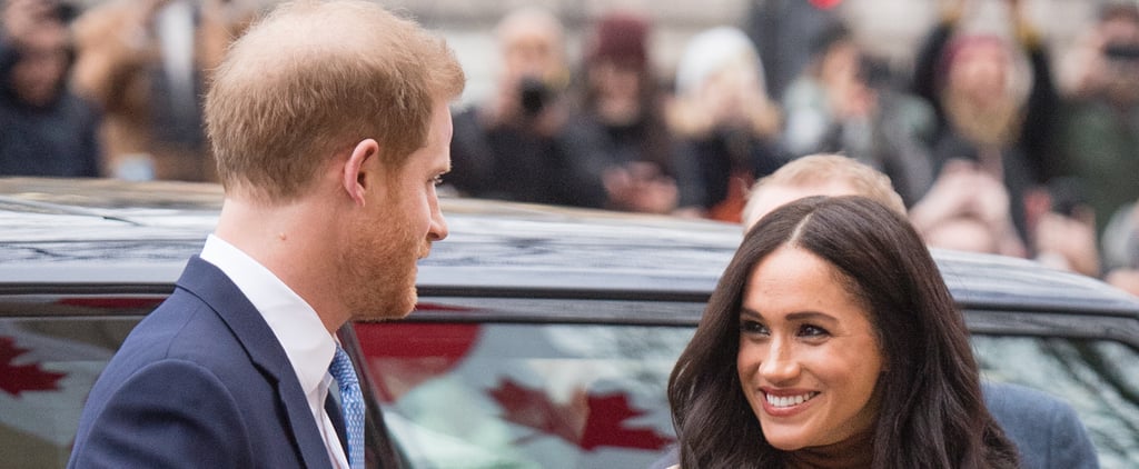 Harry and Meghan Look Happy to Be Back During Their First Public Engagement of 2020