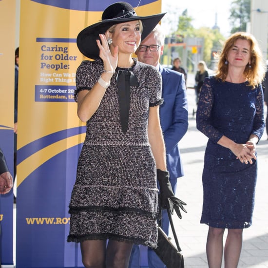 Queen Maxima Wearing a Zara Dress October 2016