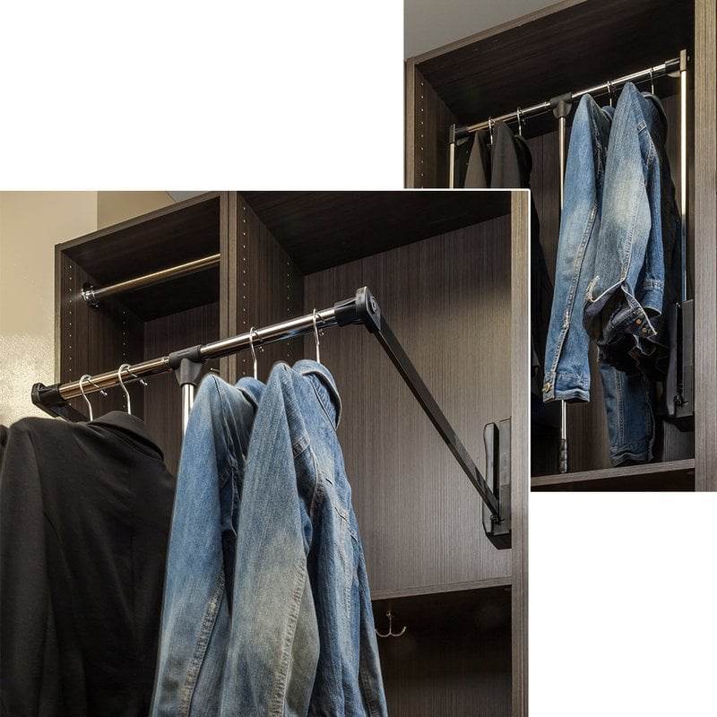 24" W Clothes Rack