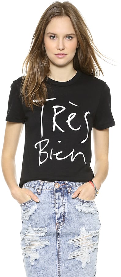 CHRLDR Tres Bien T-shirt ($46)