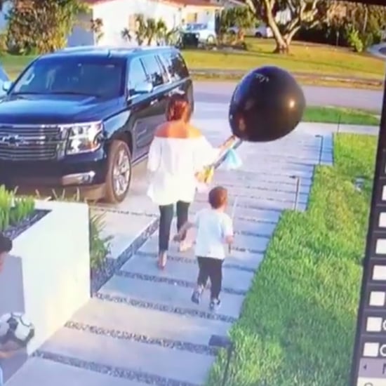 Boy Pops Mom's Gender Reveal Balloon