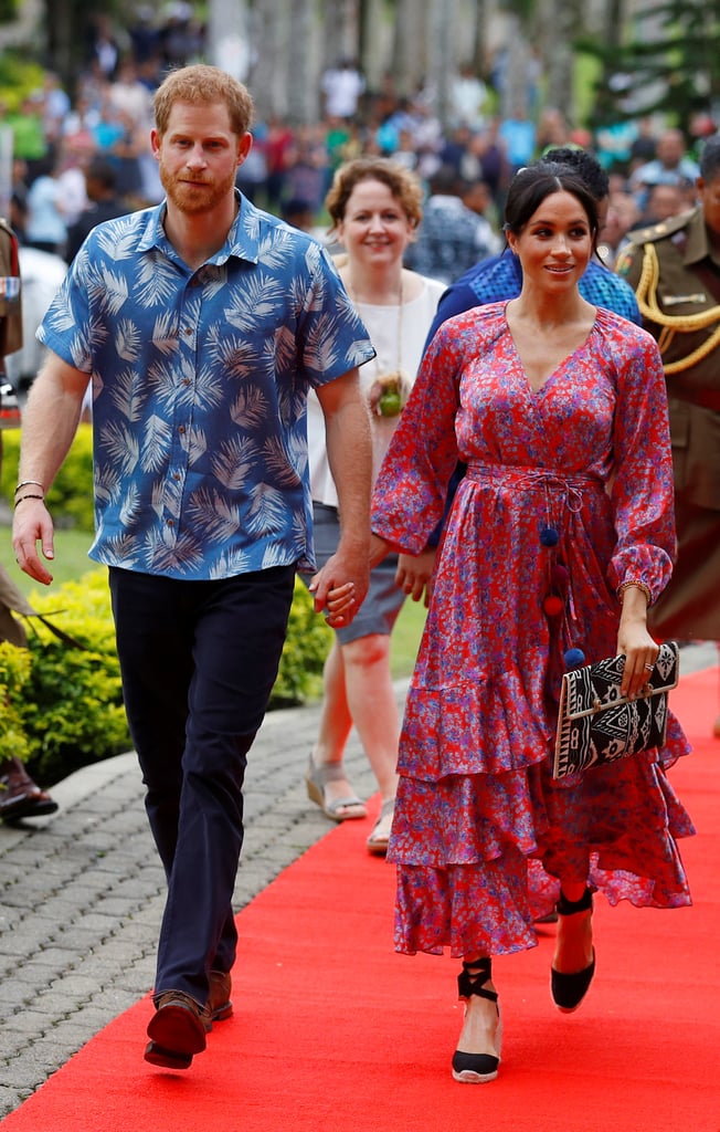 Meghan Markle and Prince Harry Outfits in Fiji