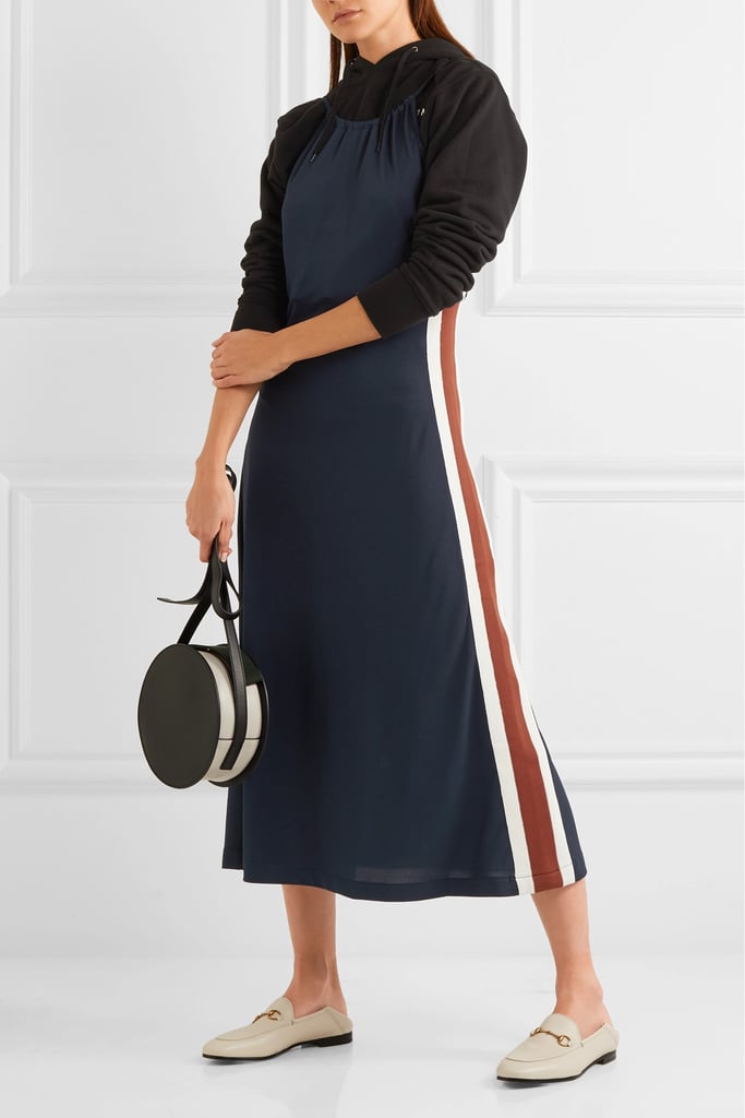 Ganni Dubois Polo Jersey Midi Dress | Cheap Dresses on Net-a-Porter | POPSUGAR Fashion Photo 8