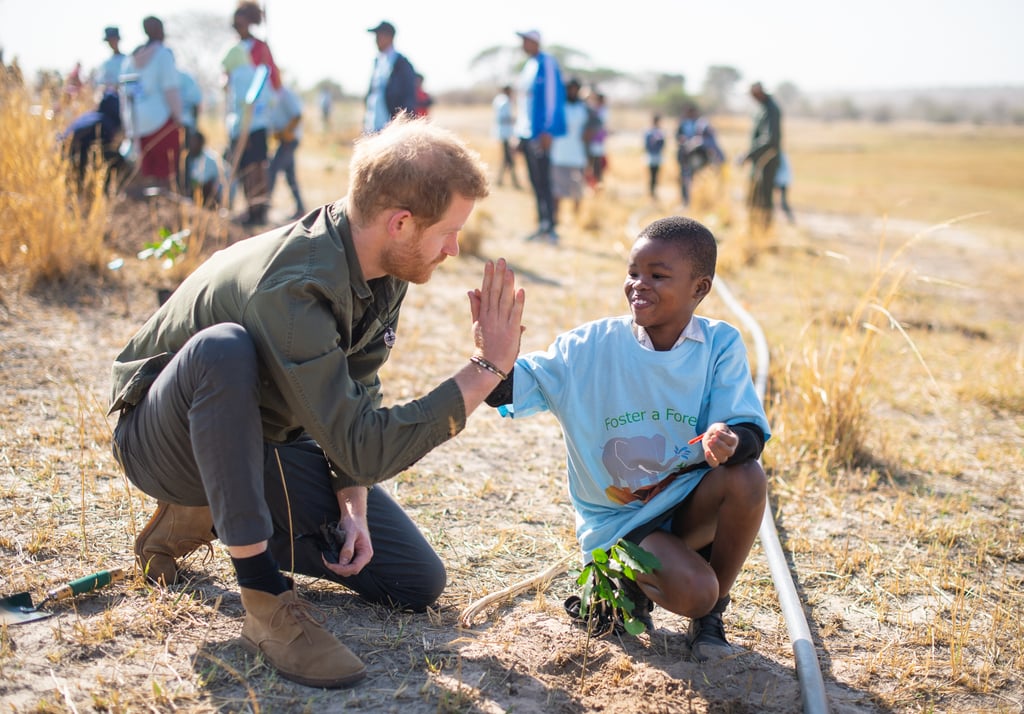 Prince Harry and Meghan Markle With Kids in Southern Africa