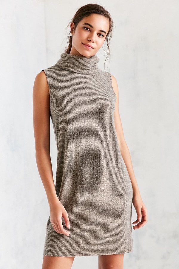 Silence + Noise Sage Cozy Turtleneck Mini Dress ($79)