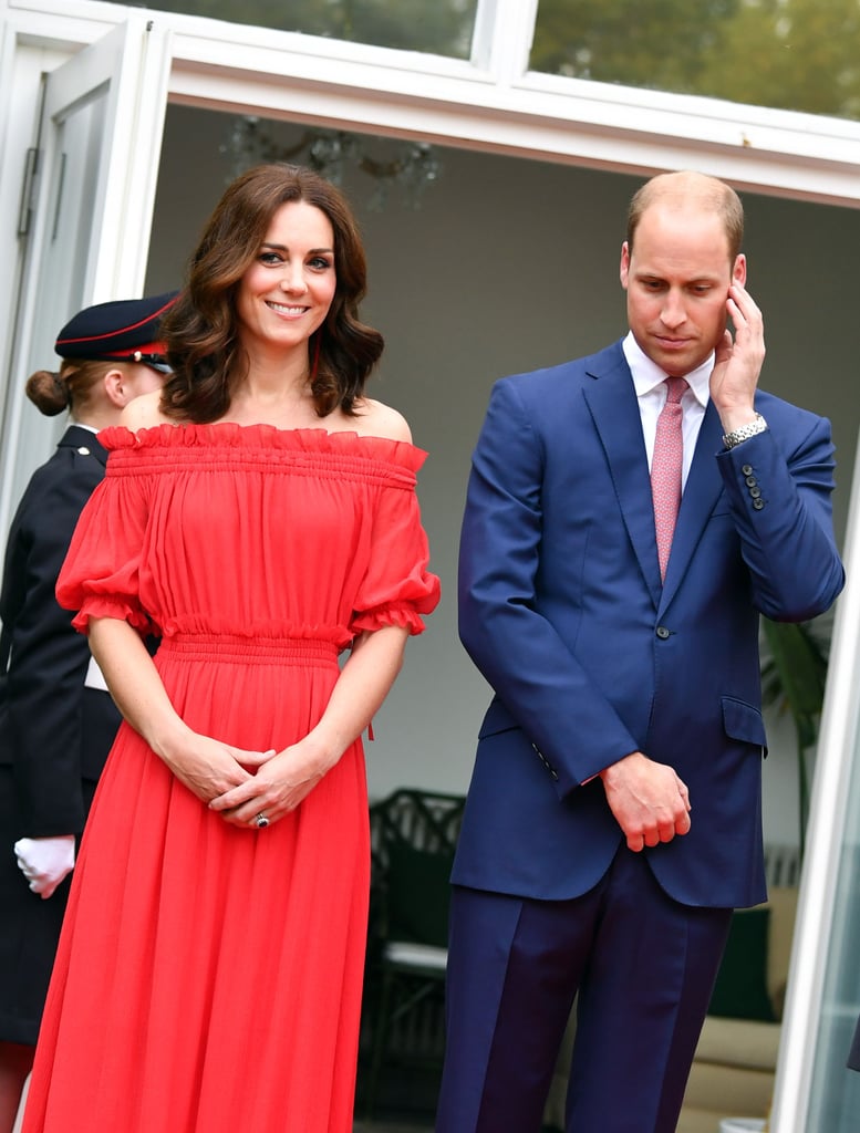 Kate Middleton's Red Alexander McQueen Dress February 2019