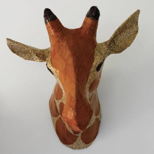PapierMache Animal Head Trend For Nursery POPSUGAR Moms