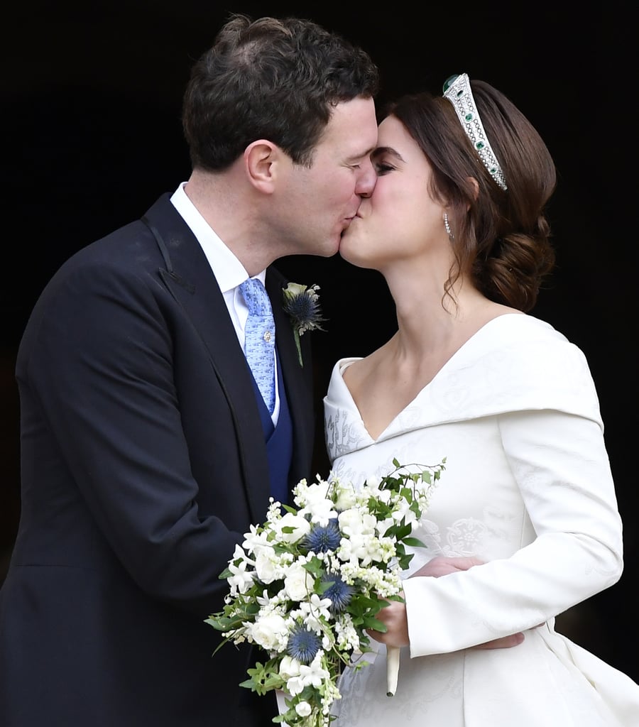 Princess Eugenie and Jack Brooksbank First Kiss Pictures
