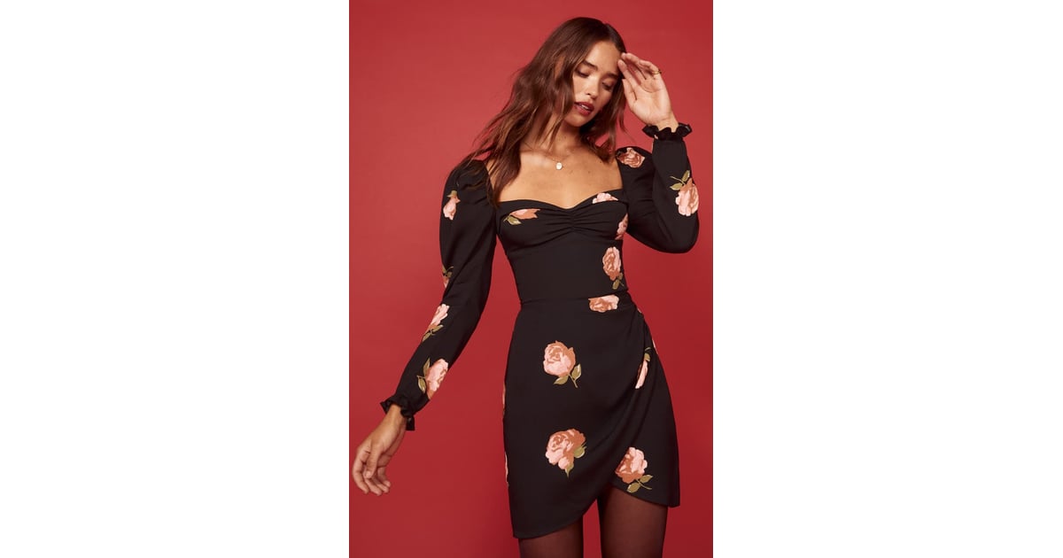 Reformation Amala Floral Minidress 