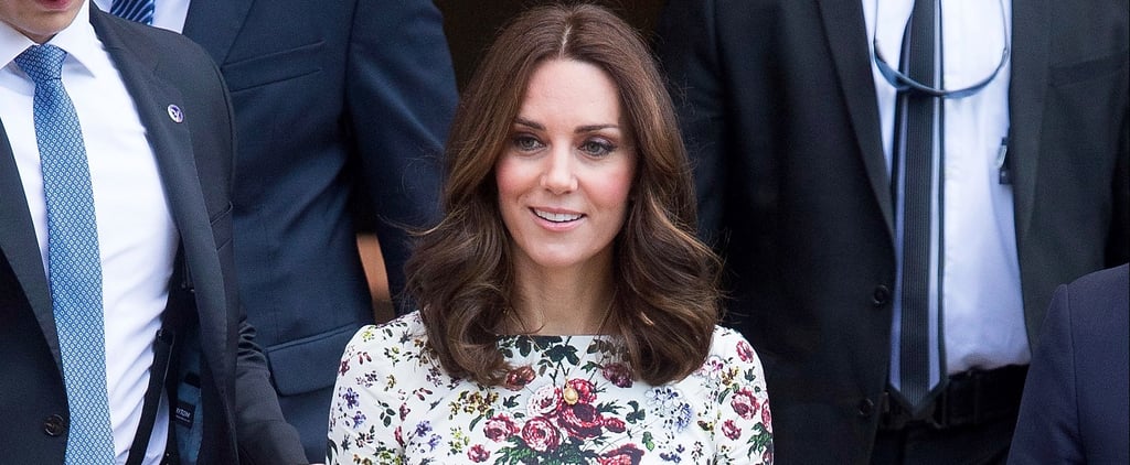 Kate Middleton Erdem Top and Skirt in Poland