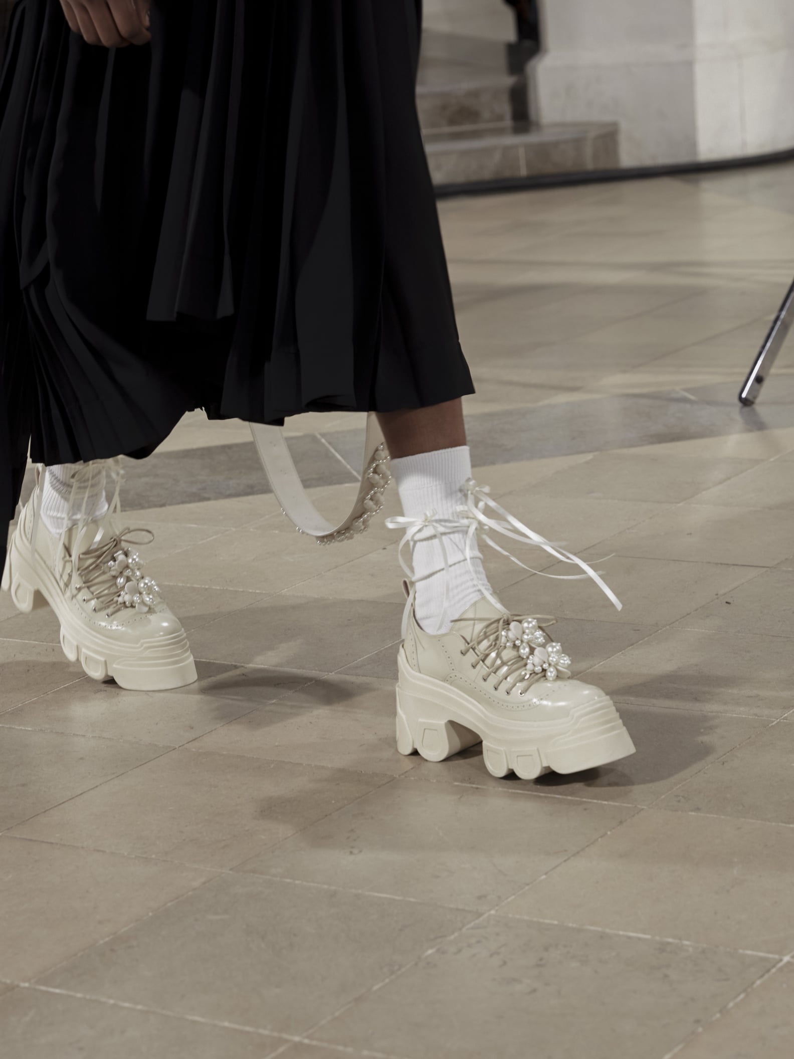 Simone Rocha Fall 2021 Features Patchwork and Regencycore | PS Fashion