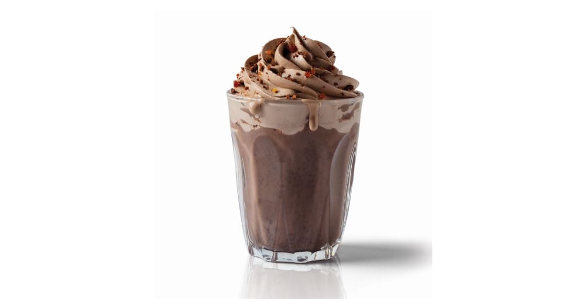 Salted Caramel Brownie Hot Chocolate Starbucks Holiday Drinks in