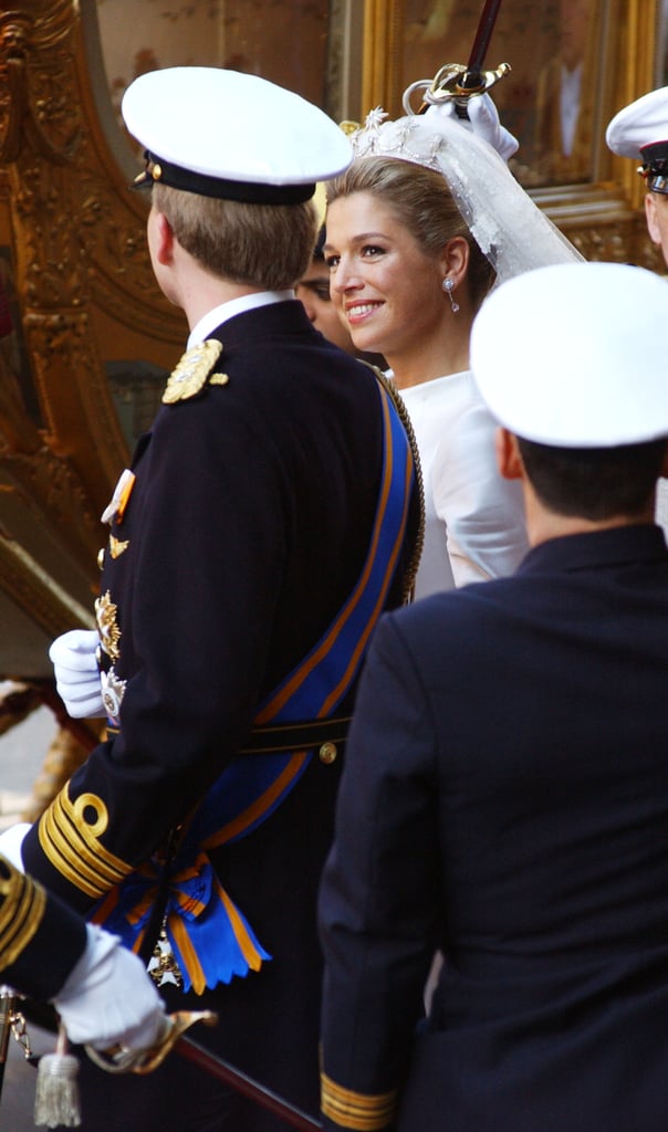Prince Willem-Alexander and Máxima Zorreguieta
The Bride: Máxima Zorreguieta, born in Buenas Aires. When they announced their engagement, she addressed the nation in fluent Dutch.
The Groom: Willem-Alexander, Prince of Orange, heir apparent to the throne of the Netherlands.
When: Feb. 2, 2002.
Where: Amsterdam.