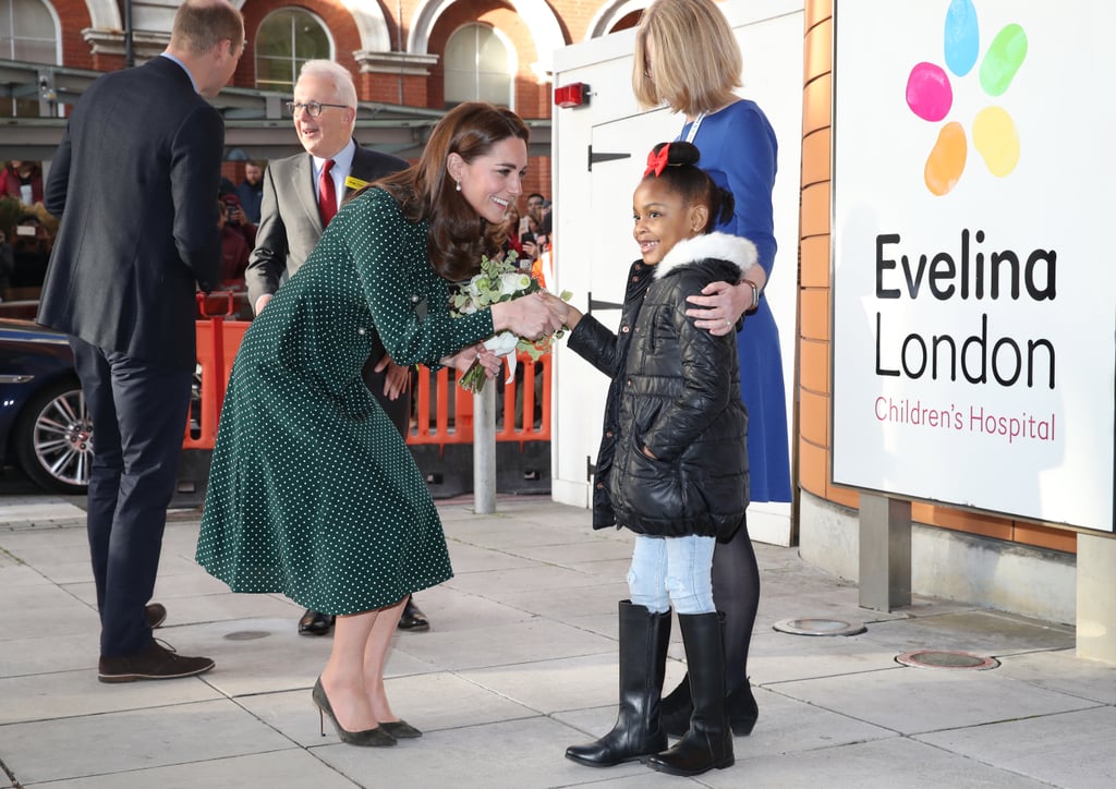 Kate Middleton Polka Dot Dress December 2018 | POPSUGAR Fashion