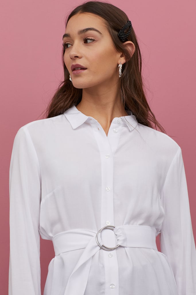 H&M Belted Shirt