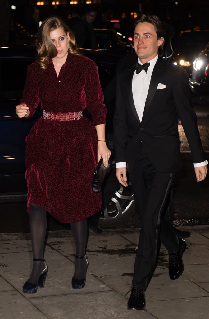 Princess Beatrice Red Alaia Dress March 2019