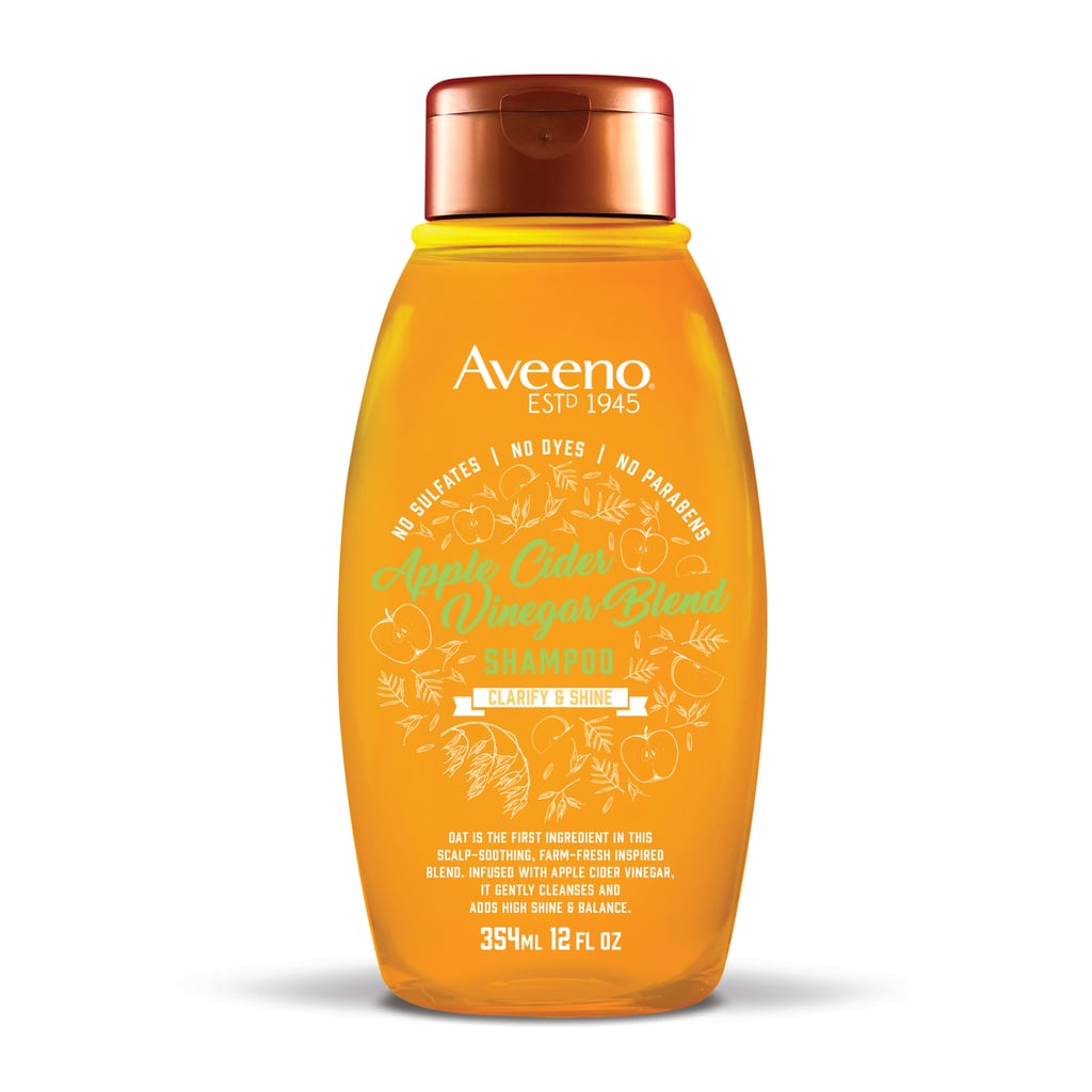 Best Shampoos at Walmart: Aveeno Apple Cider Vinegar Sulfate-Free Shampoo for Balance & High Shine