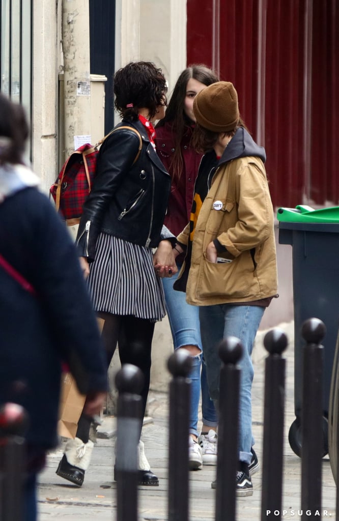 Kristen Stewart and Soko Hold Hands in Paris March 2016