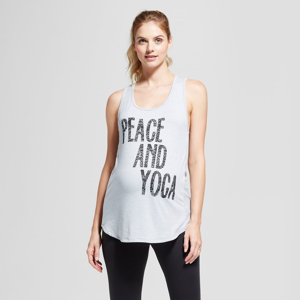 C9 Champion Heather Gray "Peace And Yoga" Tank
