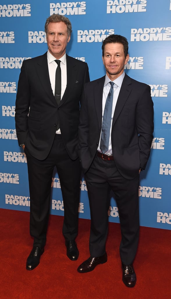 Mark Wahlberg and Will Ferrell on Daddy's Home Red Carpet