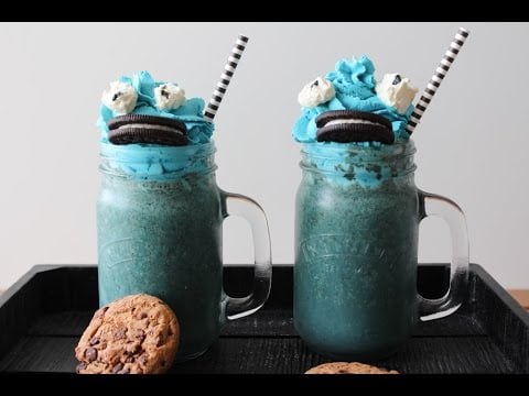 Cookie Monster Milkshakes
