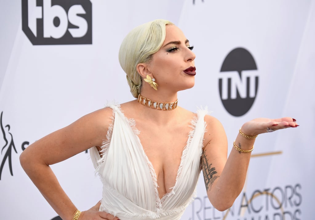 Lady Gaga Hair Makeup SAG Awards 2019