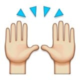 We think: Hallelulejah hands, used to worship something.
What it actually is: Person raising both hands in celebration.
We think: Hallelulejah hands, used to worship something.
What it actually is: Person raising both hands in celebration.