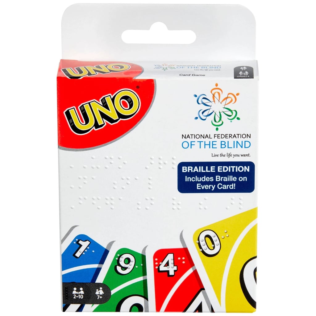 Uno盲文纸牌游戏