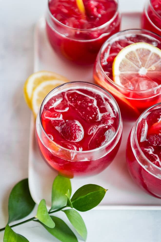 Mocktail食谱:树莓柠檬汁饮料