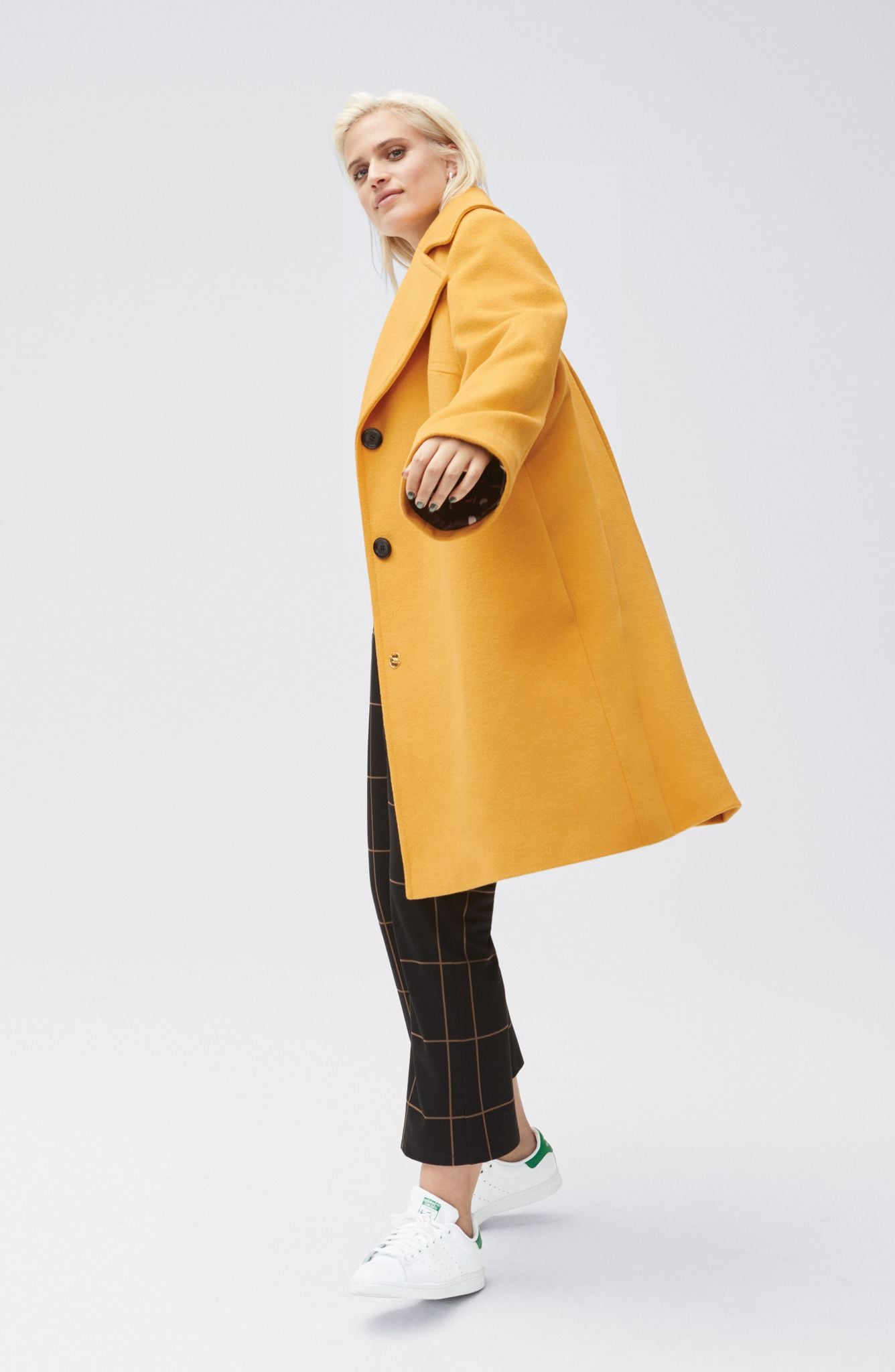 Sam edelman yellow shop coat