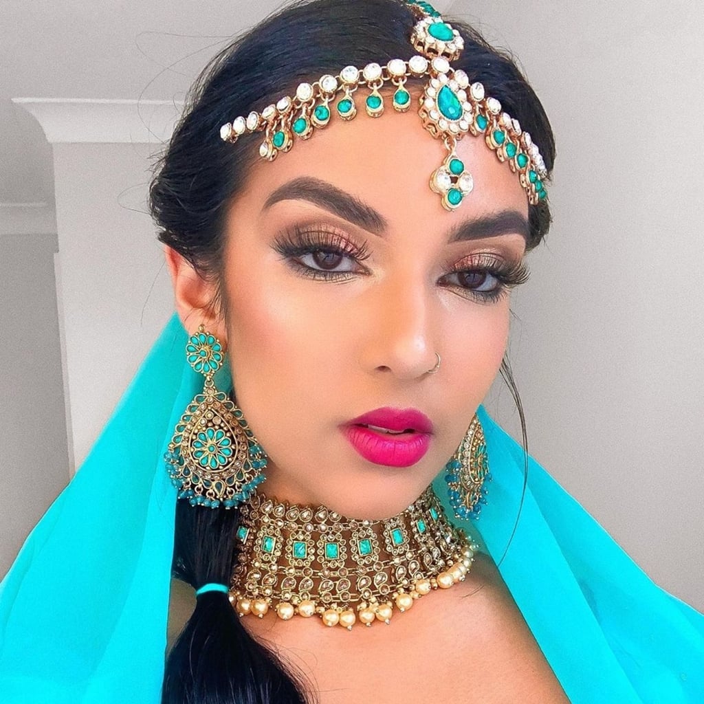 Rowi Singh Reimagines Disney Princess Makeup on Instagram