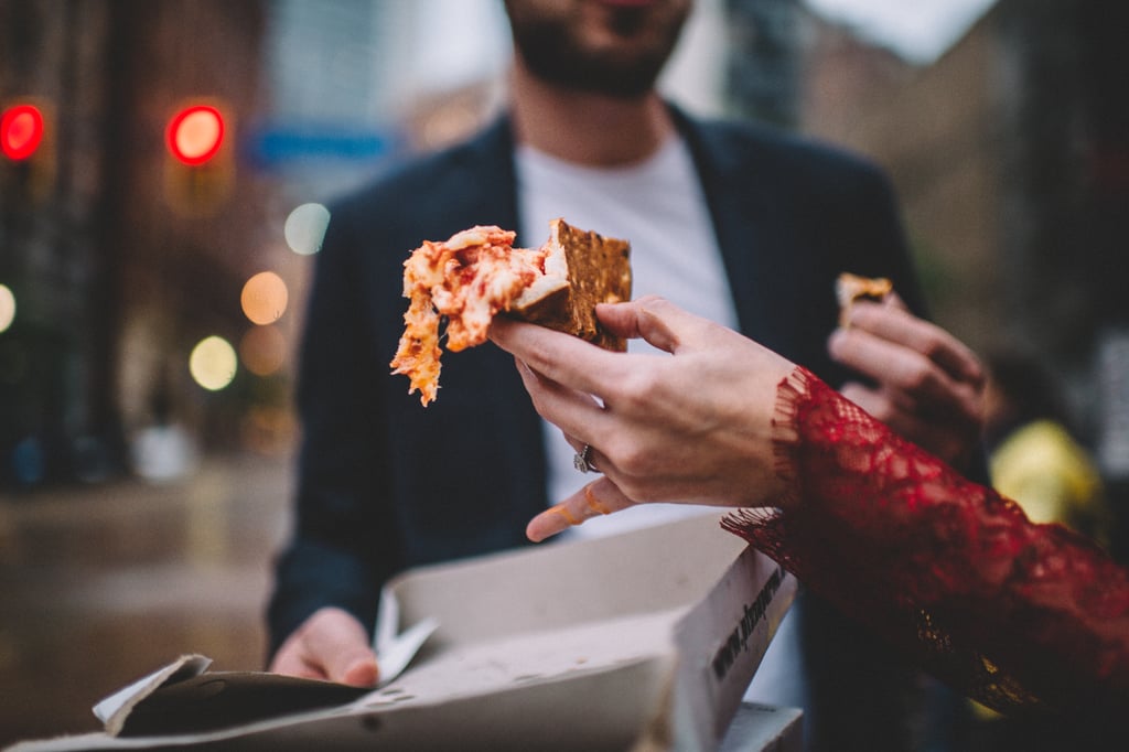 Pizza City Engagement Shoot