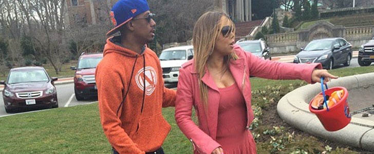 Mariah Carey and Nick Cannon With Kids on Easter 2015