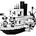 Steamboat Willie Lego Set 2019