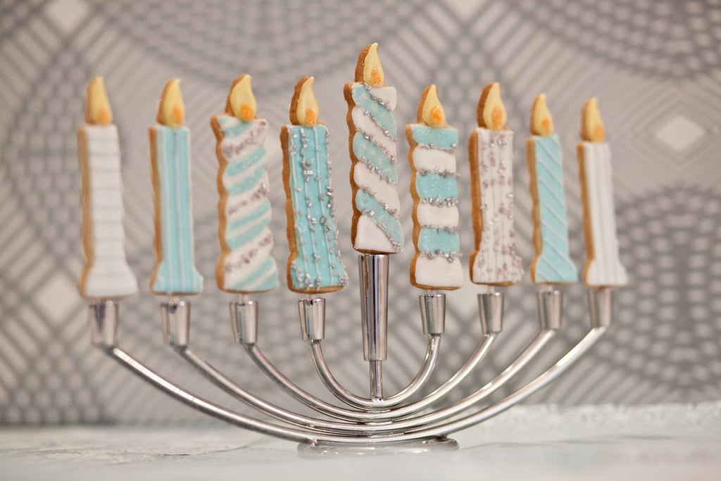 Cookie Menorah