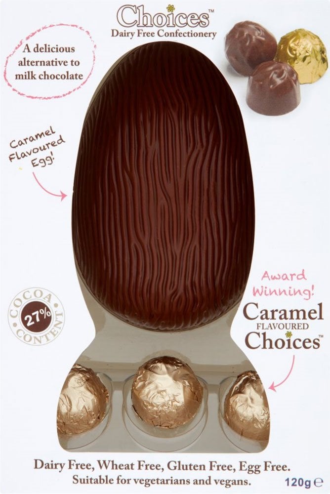 Vegan: Choices Dairy-Free Caramel Egg