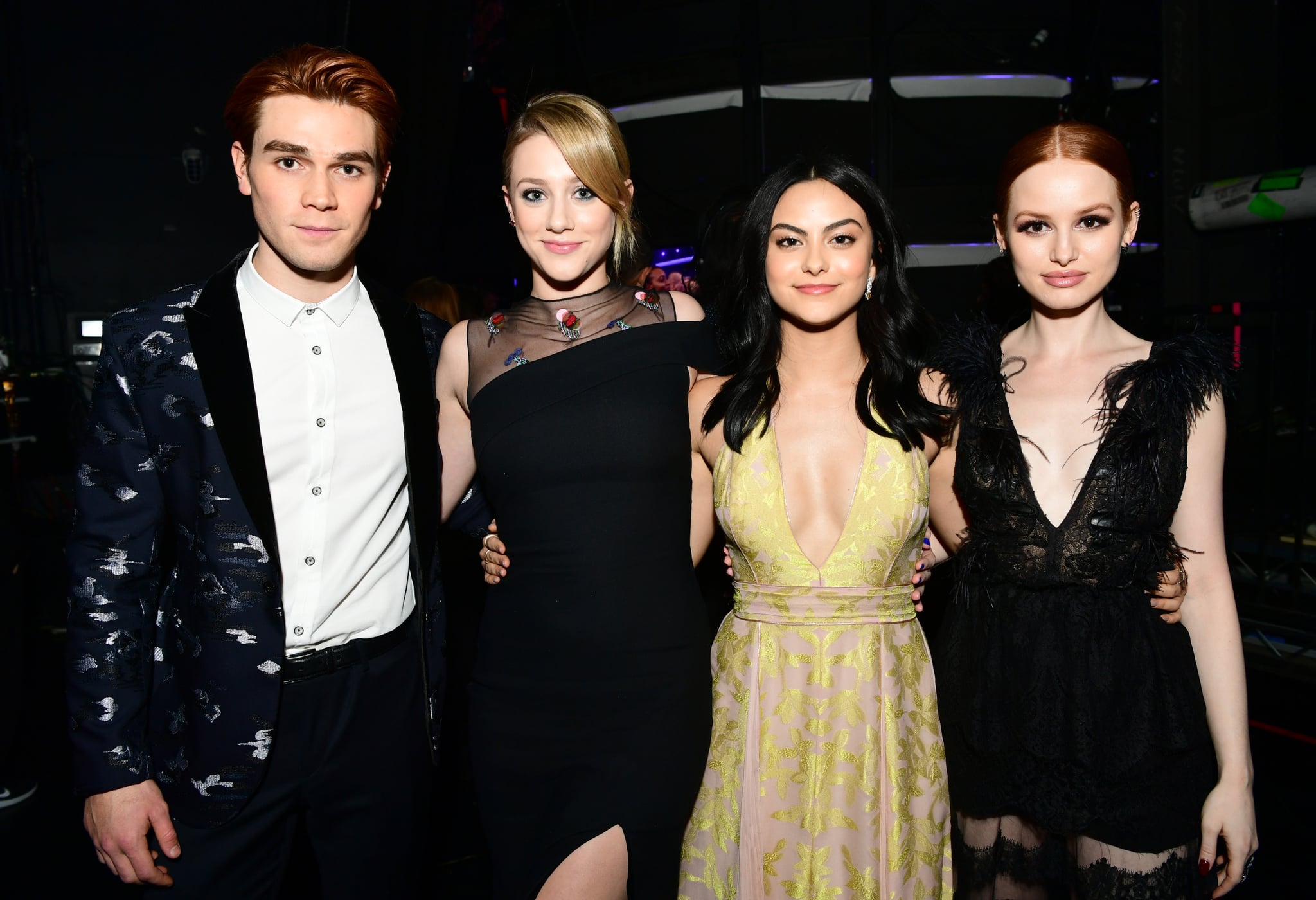 Pictured Kj Apa Lili Reinhart Camila Mendes And Madelaine Petsch 70 Amas Pictures That Pretty Much Put You Front Row At The Show Popsugar Celebrity Photo 7