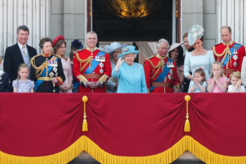 The Royal Family at Trooping the Colour