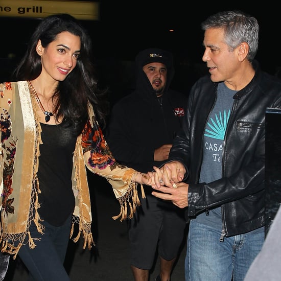 George Clooney and Amal Alamuddin on a Date | Pictures