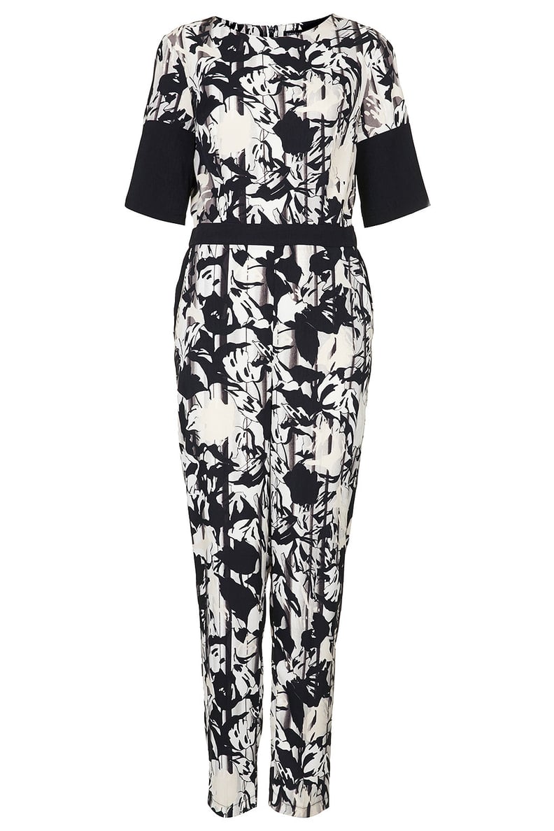 Topshop Floral Jumpsuit