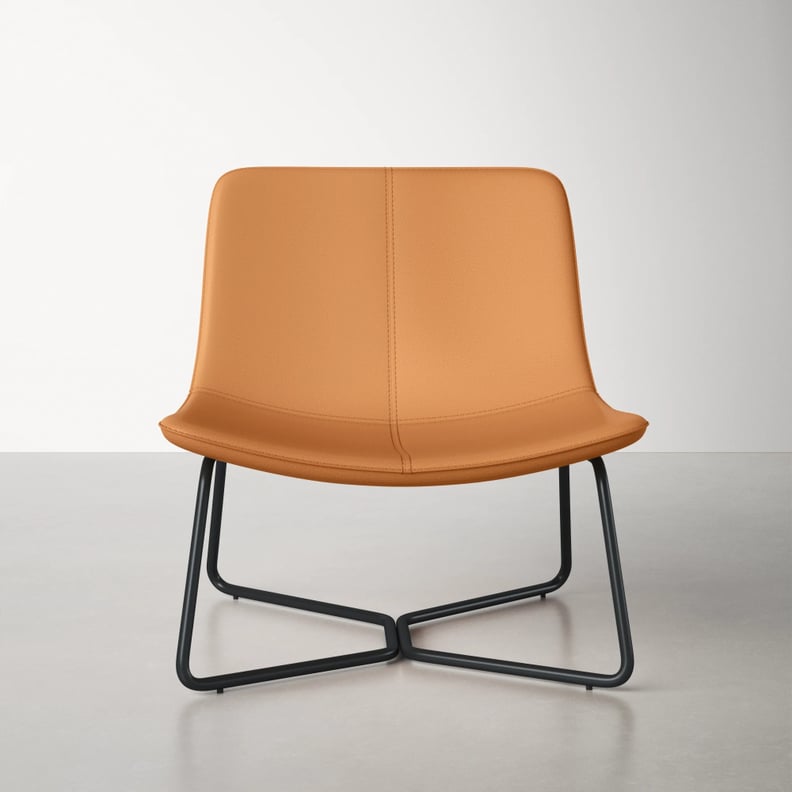 A Minimal Leather Chair: Denison Lounge Chair