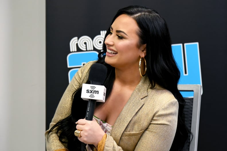 MIAMI, FLORIDA - JANUARY 30: Andy Cohen sits down with Demi Lovato on SiriusXM's Radio Andy on January 30, 2020 in Miami, Florida. (Photo by Kevin Mazur/Getty Images for SiriusXM)