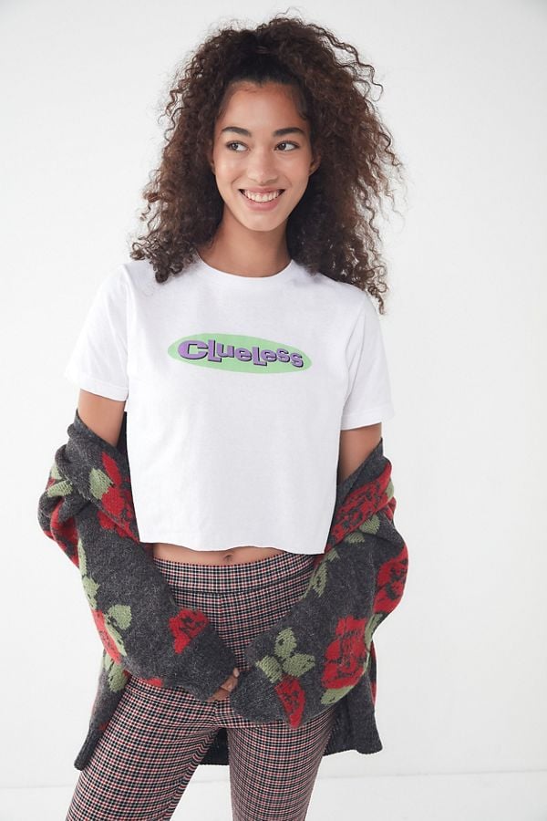 Clueless Logo Tee 90s Gift Guide Popsugar Love Sex Photo 31