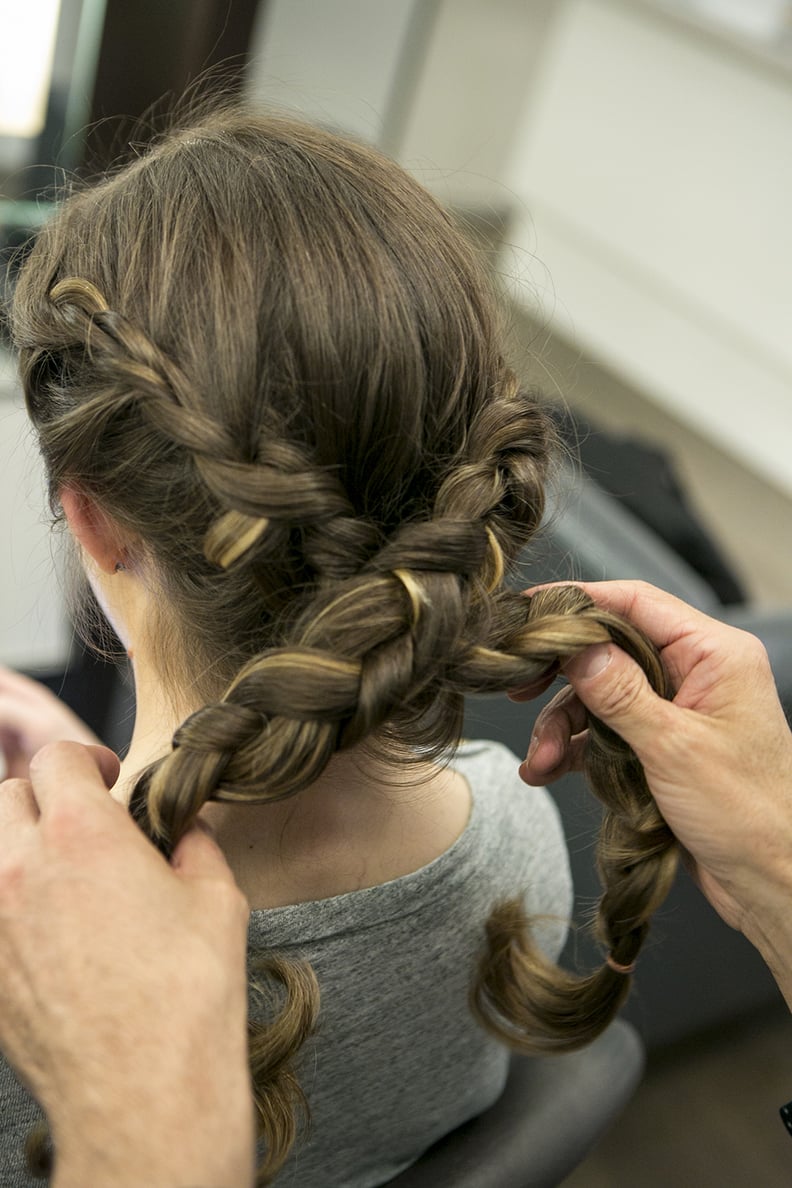 Step Three: Braided Chignon For Brunch