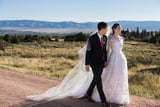 Allison Williams Got Married in a Breathtaking Oscar de la Renta Gown